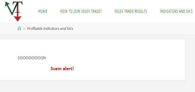 Velev Trade Scam Review