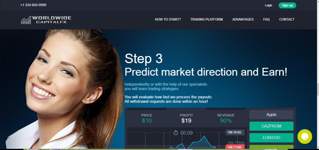 WorldWide CapitalFX Fake
