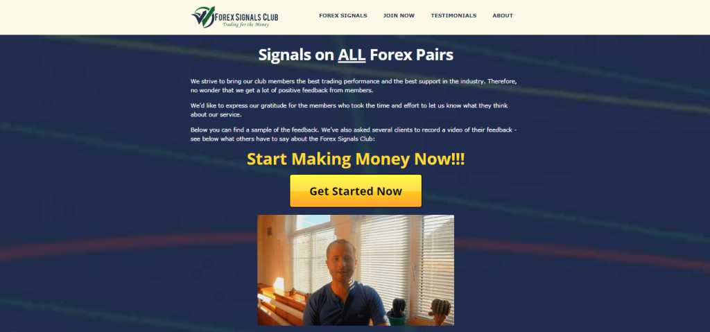 Forex Signals Club Testimonials