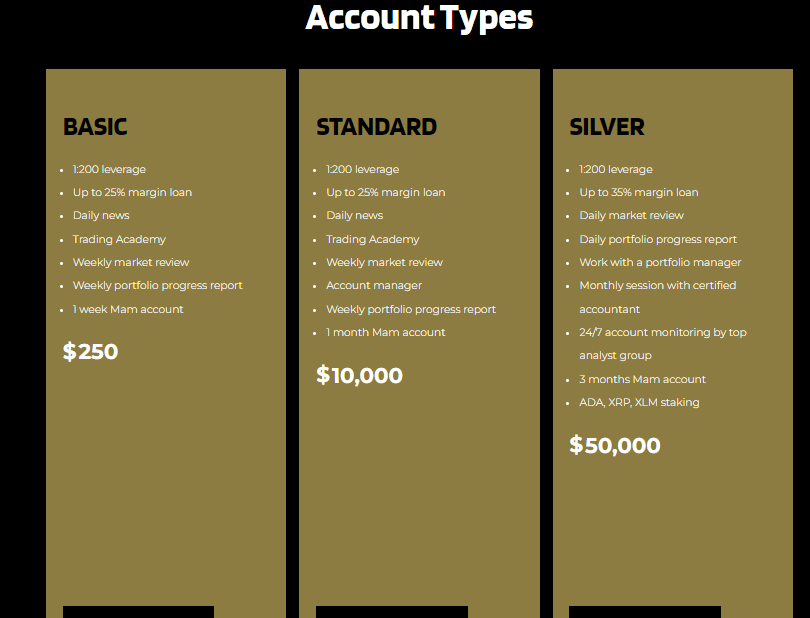 Accounts GMT Trading 