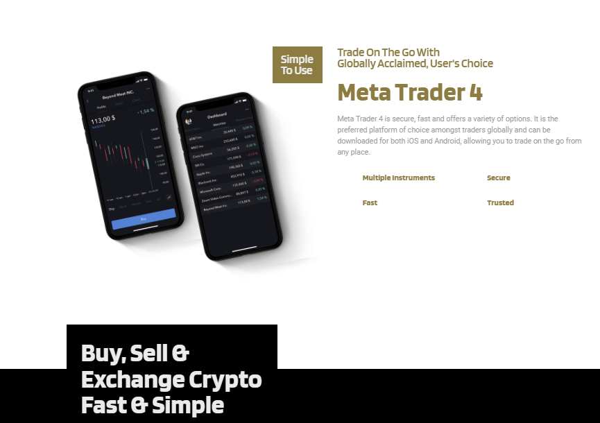 MT4 Trading platform GMTTrading