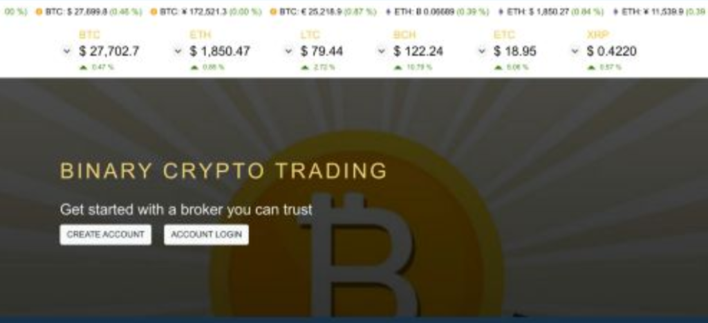 Binary Crypto Trading LTD Review, Binary Crypto Trading LTD Broker