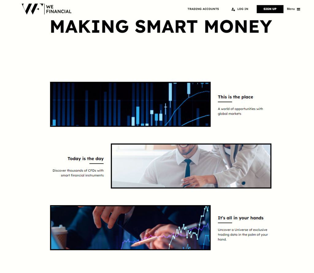 Features, Pros and cons of We Financial